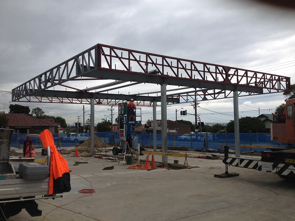 Structural Steel For Awnings & Shelters