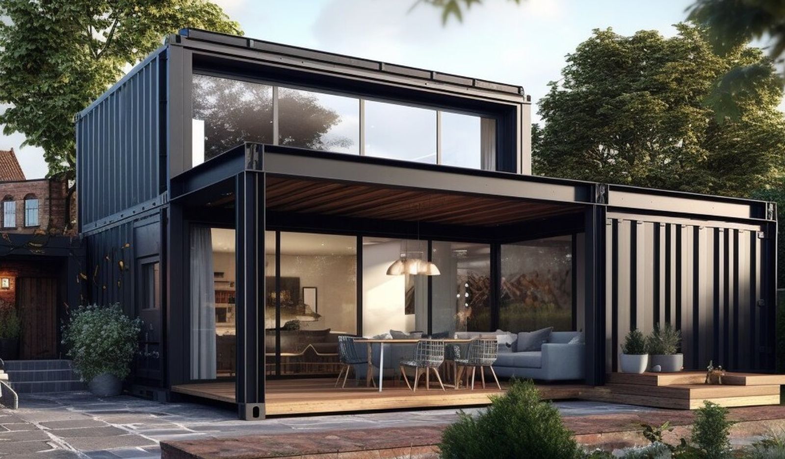 Revolutionizing Home Construction: The Rise of Fabricated Steel Shipping Container Houses